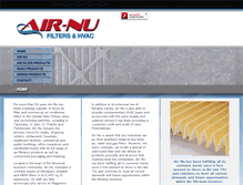 Tablet Screenshot of airnuhvac.com